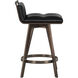 Arizona 32.5 inch Bravo Black Swivel Counter Stool